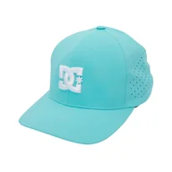 Czapki męskie - Męska Czapka z daszkiem DC ELITE FLEX 2 HDWR ADYHA04099-BJS0 – Turkusowy - miniaturka - grafika 1