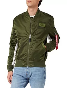 Alpha Industries Męska kurtka bomberka, Verde, XS - Kurtki męskie - miniaturka - grafika 1
