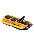 Sanki i ślizgacze - Hamax Sanki "SnoTaxi" w kolorze żółto-czarnym - 4+ - miniaturka - grafika 1