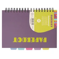 Zeszyty szkolne - Paperdot, Kołozeszyt, B5, 120 kartek, Fioletowy - miniaturka - grafika 1