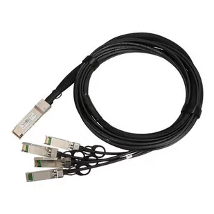 ExtraLink QSFP+ DAC CABLE 40G TO 4x 10G SFP+ 3M EX.15791 - Kable miedziane - miniaturka - grafika 2