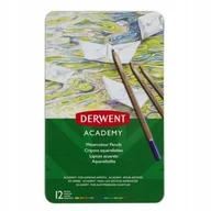 Przybory szkolne - Derwent KREDKI AKWARELOWE 12 SZT ACADEMY 2301941 2301941 - miniaturka - grafika 1