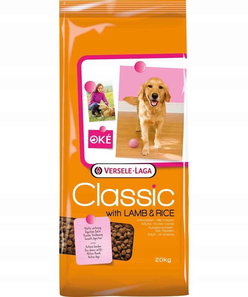 Versele-Laga Classic Oke Lamb & Rice 20 kg