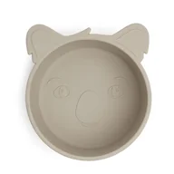 Miseczki i talerzyki dla dzieci - Nuuroo silikonowa miseczka głęboka KOALA Cobblestone - miniaturka - grafika 1