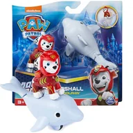 Figurki dla dzieci - Psi Patrol Aqua Pups Marshall I Delfin Spin Master - miniaturka - grafika 1