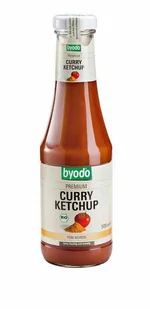 Byodo Ketchup z curry bezglutenowy 500 ml Bio - Ketchup - miniaturka - grafika 1