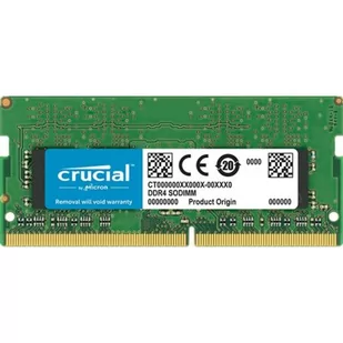 Crucial  do notebooków SODIMM DDR4, 16GB, 2400MHz, CL17 CT16G4SFD824A - Pamięci RAM - miniaturka - grafika 1