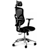 Fotele gamingowe - DIABLO CHAIRS Fotel DIABLO CHAIRS V-Basic Czarny - miniaturka - grafika 1