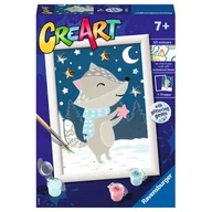Zabawki kreatywne - CreArt dla dzieci: Borsuk wśród gwiazd - Ravensburger - miniaturka - grafika 1