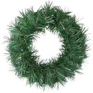 Ozdoby bożonarodzeniowe - Ozdoba świąteczna wianek, zielony, 25 cm - miniaturka - grafika 1