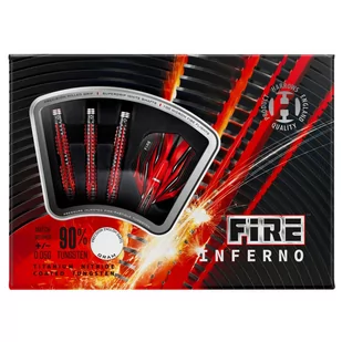 Rzutki Harrows Fire Inferno 90% Steeltip 21 G - Dart - miniaturka - grafika 1