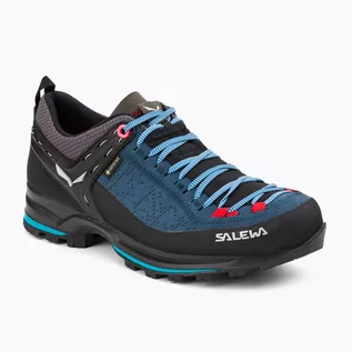 Buty trekkingowe damskie - Buty trekkingowe damskie Salewa MTN Trainer 2 GTX granatowe 00-0000061358 - grafika 1