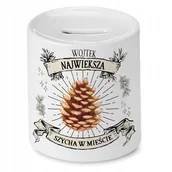 Skarbonki - Dla Sortowacza Skarbonka na Urodziny na Prezent z Nadrukiem ze Zdjęciem + Opakowanie na prezent (wzór 04) - miniaturka - grafika 1