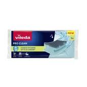 Ściereczki, gąbki, czyściki - Vileda Zmywak profilowany z enzymami Pro Clean 3 szt. - miniaturka - grafika 1