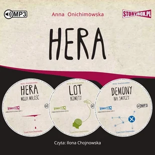 Cd Mp3 Pakiet Hera Anna Onichimowska - Audiobooki dla dzieci i młodzieży - miniaturka - grafika 1
