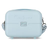 Kosmetyczki, organizery i kuferki - Pepe Jeans Accent Neceser Adaptable Obudowa na messenger Niebieski 29x21x15 cms Sztywny ABS 9,14L 0,84 kg, niebieski, Neceser Adaptable con Bandolera, kosmetyczka z paskiem na ramię - miniaturka - grafika 1