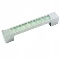 Meble modułowe i akcesoria - Klasyczny Uchwyt Meblowy Rozstaw 128 MM/160 MM BIAŁY CHROM - miniaturka - grafika 1