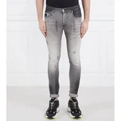 Spodnie męskie - John Richmond Jeansy Slim Fit - miniaturka - grafika 1