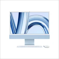 Zestawy komputerowe - Apple iMac 24" 4,5K Retina M3 8-core CPU + 10-core GPU / 16GB / 512GB SSD / Gigabit Ethernet / Niebieski (Blue) - miniaturka - grafika 1