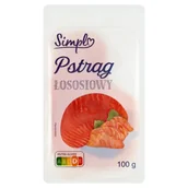 Ryby wędzone - Simpl Pstrąg łososiowy 100 g - miniaturka - grafika 1