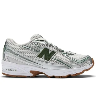 Buty dziecięce New Balance PZ740SF - srebrne - Buty dla dziewczynek - miniaturka - grafika 1
