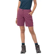 Spodenki damskie - Jack Wolfskin Damskie Szorty Hilltop Trail W, Fioletowy Kwarc., 42 - miniaturka - grafika 1