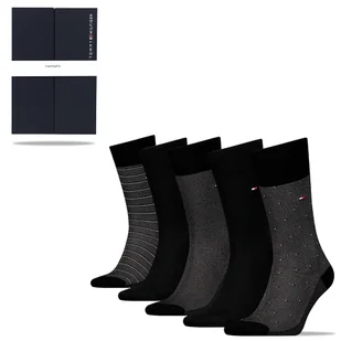 Tommy Hilfiger Skarpety Bawełniane Zestaw Prezentowy 5P Rozmiar 39 - Skarpetki męskie - miniaturka - grafika 1