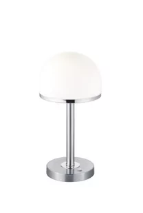 Trio T R I O Lampa stołowa BERLIN LED nikiel mat 527590107 - Lampy stojące - miniaturka - grafika 1