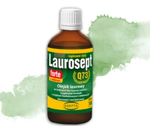 ASEPTA Laurosept FORTE olejek laurowy z imbirem 10ml - Suplementy naturalne - miniaturka - grafika 1