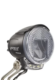 Busch & Müller Lumotec IQ reflektor LED na dynamo, czarny 170088 - Lampki rowerowe - miniaturka - grafika 1