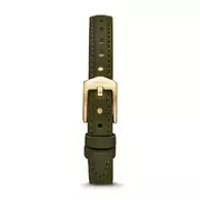 Akcesoria do zegarków - Zielony oliwkowy pasek Fossil 12 mm Carlie ES5113  | OFICJALNY SKLEP | RATY 0% • Zapłać później PayPo • GRATIS WYSYŁKA ZWROT DO 365DNI - miniaturka - grafika 1