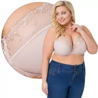 Biustonosze - AVA biustonosz MAXI AV-1030 SEMI-SOFT beżowy 75L - miniaturka - grafika 1