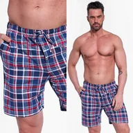 Piżamy damskie - Spodenki Spodnie Piżamowe Męskie Cornette 698 M / 46 Granatowy - miniaturka - grafika 1