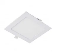 Oprawy, klosze i abażury - Oprawa downlight LED wpuszczana kwadrat 18W b.neutralna 4000K (1400lm) biała 21,6x16,7cm EcoLight - miniaturka - grafika 1