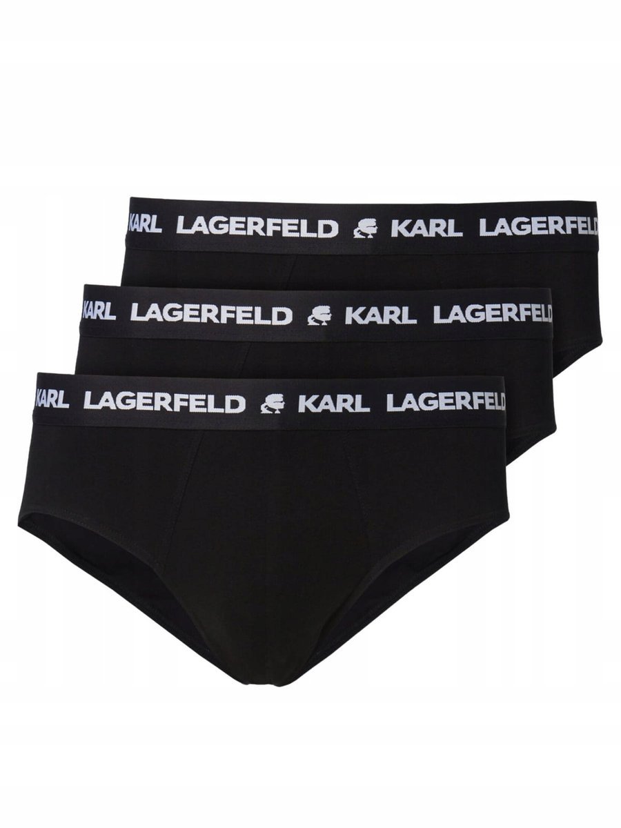 Slipy męskie Karl Lagerfeld A1M47152 czarny - S