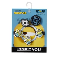 Akcesoria obuwnicze - Ozdoba do butów Crocs Jibbitz Minions 5pck 10012725 Kolorowy - miniaturka - grafika 1