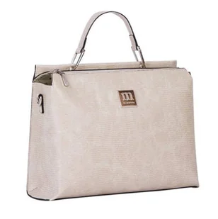 Elegancka teczka na dokumenty z tłoczonym wzorem krokodylej skóry Monnari - MONNARI - Torebki damskie - miniaturka - grafika 1