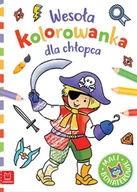 Książki edukacyjne - Wesoła kolorowanka dla chłopca. Mali - miniaturka - grafika 1