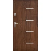 Drzwi zewnętrzne - Drzwi zewnętrzne rito 90P orzech prawe - miniaturka - grafika 1