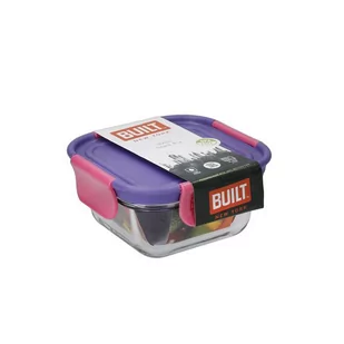BUILT Built - Built Acttive Szklane, Szczelne Pudełko 300ml - Lunch boxy - miniaturka - grafika 1