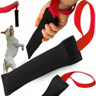 Zabawki dla psów - MOCNY SZARPAK DLA PSA ZABAWKA DO APORTOWANIA TRENINGU GRYZAK APORT RĄCZKA - miniaturka - grafika 1