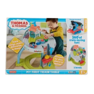 Tomek i Przyjaciele. Stolik do zabawy z windą - Zabawki interaktywne dla dzieci - miniaturka - grafika 1