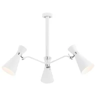 Lampy sufitowe - Argon LAMPA wisząca LUKKA 1379 regulowana OPRAWA zwis metalowe reflektorki na wysięgnikach białe 1379 - miniaturka - grafika 1