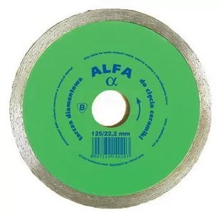 In Corpore TARCZA DIAMENTOWA GŁADKA DO GLAZURY ALFA 200MM - Tarcze do pił - miniaturka - grafika 1