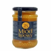 Miód - Miód kremowy lipowy 380g SPECJAŁ Z PASIEKI - miniaturka - grafika 1