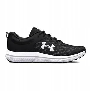 Buty do biegania męskie Under Armour Charged Assert 10 black/white 44 Eu - Buty sportowe męskie - miniaturka - grafika 1
