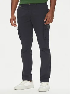 Aeronautica Militare Spodnie materiałowe 251PA1329CT2443 Granatowy Regular Fit - Spodnie męskie - miniaturka - grafika 1