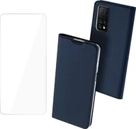 Etui i futerały do telefonów - Braders Etui Dux Ducis z klapką + szkło do Xiaomi Mi 10T Pro / Mi 10T niebieski - miniaturka - grafika 1