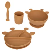 Zestawy naczyń dla dzieci - Zestaw Obiadowy Dla Dzieci Z Przyssawkami, 4 Elementy - miniaturka - grafika 1