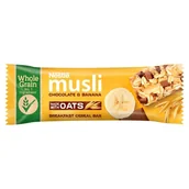 Płatki śniadaniowe i musli - Nestle MUSLI CZEKOLADA Z BANANEM BATON 12X35G - miniaturka - grafika 1